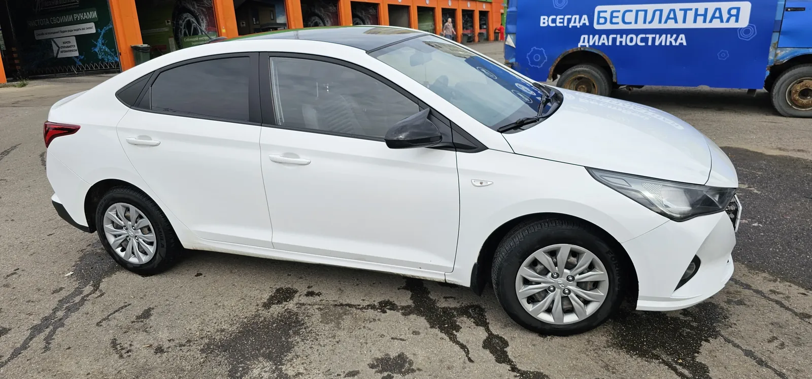 Hyundai Solaris для междугороднего трансфера